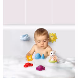 Sophie la girafe 523428 jeu, jouet et adhésif de bain Jouet de bain Multicolore