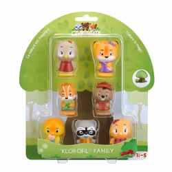 Klorofil Blister 7 personnages