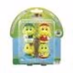 Lot de 4 personnages magiques famille Croco