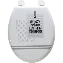 Arvix - Abattant de toilette en Bois compressé mdf Siege wc Standard charnières inox