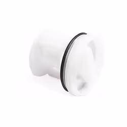 Filtre de vidange pour lave-linge Bouchon de pompe faisant office de filtre à peluches Dimensions : Long. 74 mm, Diam. 63 mm ...