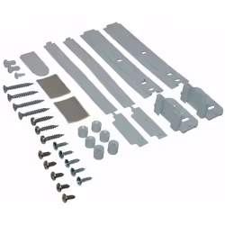 Kit de fixation (glissières) porte pour réfrigérateur, congélateur WHIRLPOOL, BAUKNECHT, IKEA WHIRLPOOL, IGNIS, OCEAN, SMEG C ...