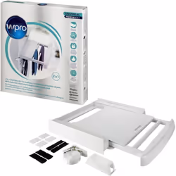 *Modèles d'appareils concernés : 484000008545 - Kit de superposition universel 2 en 1 WPRO pour lave-linge / sèche-linge avec ...