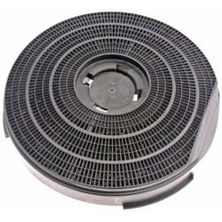 Whirlpool - Filtre charbon rond type 34 255mm 290g (à l'unité) (481281718531, 484000008610) Hotte aeg, ariston hotpoint, arthur martin electrolux,