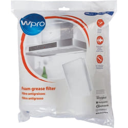 Wpro - Filtre 2 en 1 antiodeurs et anti-graisse en mousse à découper (52307-2319) (484000008523) Accessoires et entretien