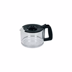Description générale Verseuse avec couvercle noir pour cafetière et expresso TEFAL, modèle SS-207199, d'une capacité de 1,25  ...