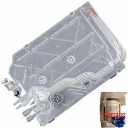 Echangeur thermique pour lave vaisselle BOSCH, SIEMENS, NEFF, GAGGENAU, BALAY, BLAUPUNKT, KUEPPERSBUSCH, GORENJE, PITSOS 0068 ...