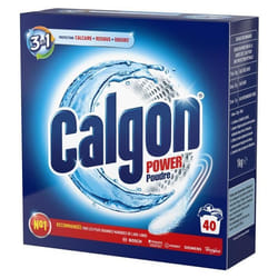 Poudre 3 en1 Anticalcaire Nettoyant Lave-Linge - 40 Lavages