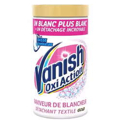 Détachant Textile Oxi Action Poudre Gold Blanc - 14 kg