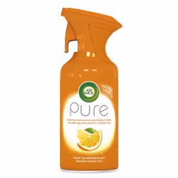 Air Wick Pure, Pulvérisateur de rafraichissement d'air, Orange, Citron, Fruit, 250 ml, Bombe aérosol, Universel