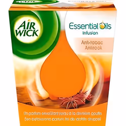 Bougie anti-tabac AIR WICK - Marron et multicolore - Parfum envoûtant - Lumières et parfum dambiance