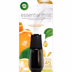 AIR WICK Recharge Désodorisant Essential Mist Citron 20 ml
