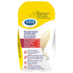 Scholl Pansements Ampoules Talon Grand Format 5 Pansements
