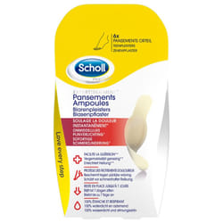 Scholl Pansements Ampoules Orteil Petit Format 6 Pansements