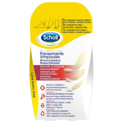 Scholl Pansements Ampoules Talon et Orteil Différents Formats 5 Pansements