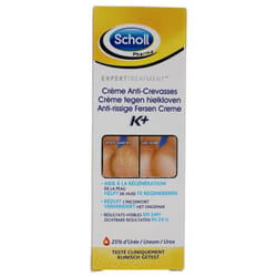 Scholl Crème Anti-Crevasses K+ 25% d'Urée 60 ml