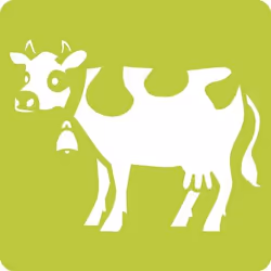 Clairefontaine Set De 6 Pochoirs Enfants, Animaux De La Ferme