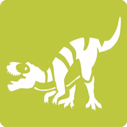 Clairefontaine Set De 6 Pochoirs Enfants, Dinosaures