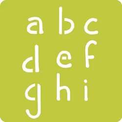 Clairefontaine Set De 6 Pochoirs Enfants, Alphabet