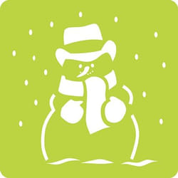 Clairefontaine Set De 6 Pochoirs Enfants, Noël