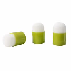 Clairefontaine Set De 3 Tampons Mousse, 3 an(s), mousse, Plastique, Vert, 3 pièce(s)