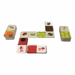 Clairefontaine Domino, Animaux Et Textures, 3 an(s), Carton, Multicolore