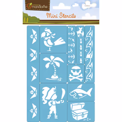 Clairefontaine Mini Stencils, Pirates