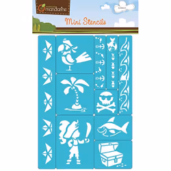 Clairefontaine Mini Stencils, Pirates