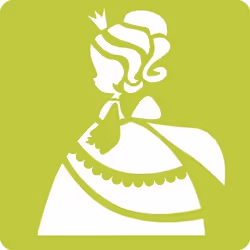 Clairefontaine Set 6 Pochoirs Enfants, Princesses
