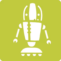 Clairefontaine Set 6 Pochoirs Enfants, Robots