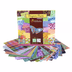 Clairefontaine Orami Paper Geometric, 20 X 20 Cm, 60F, 70G, 7 an(s), Papier, Multicolore, 2 pièce(s)