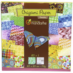 Clairefontaine Orami Paper Geometric, 20 X 20 Cm, 60F, 70G