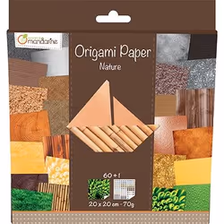 Clairefontaine Orami Paper Nature, 20 X 20 Cm, 60F, 70G