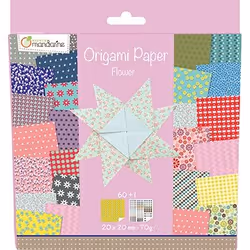 Clairefontaine Orami Paper Flowers, 20 X 20 Cm, 60F, 70G