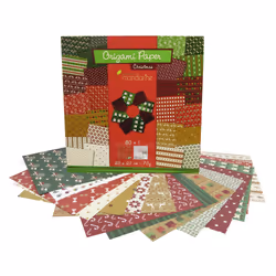 Clairefontaine Orami Paper Christmas, 20 X 20 Cm, 60F, 70G, 7 an(s), Papier, Multicolore