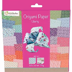 Clairefontaine Origami Paper Liberty, 20 X 20 cm, 60F, 70G