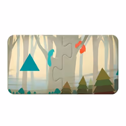 Avenue Mandarine 52594O Puzzle à formes 2 pièce(s)