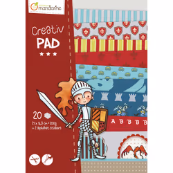 Clairefontaine Creativ'Pad A5 Chevaliers