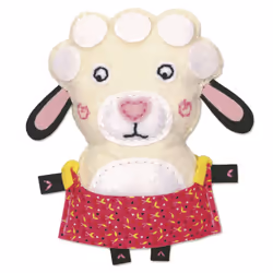 Clairefontaine Little Couz'In, Léonti Le Mouton, 6 an(s), Tissu, Plastique, Multicolore, 9 pièce(s)
