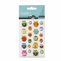 Clairefontaine Cooky, Sach 8 Pl 7,5X12Cm, Assortiment N°2, Animaux, 4 an(s), Plastique, Multicolore