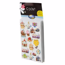 Clairefontaine Cooky, Sach 8 Pl 7,5X12Cm, Assortiment N°1, Méli-Mélo, 4 an(s), Plastique, Multicolore