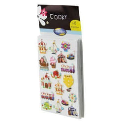Clairefontaine Cooky, Sach 8 Pl 7,5X12Cm, Assortiment N°1, Méli-Mélo