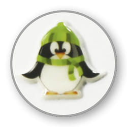 Clairefontaine Cooky, Sach 1 Pl 7,5X12Cm, Noël Pingouins