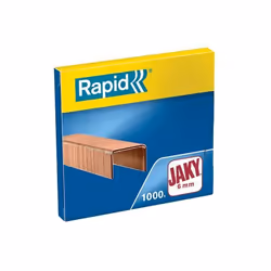 Agrafes - RAPID - Jaky 6 - Cuivré - 1000 pièces - Métal