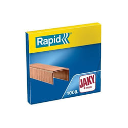 Agrafes - RAPID - Jaky 6 - Cuivré - 1000 pièces - Métal