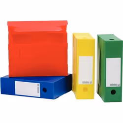 Paquet 10 boîtes darchives PP dos 10 cm vert EXTENDOS