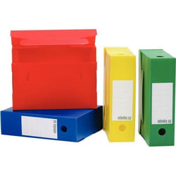 Paquet 10 boîtes darchives PP dos 10 cm vert EXTENDOS