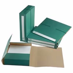 Dossier archive + elastique 3 rabats - EXTENDOS - Dossier à archives - Vert