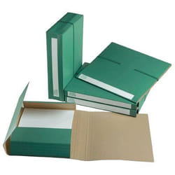 Dossier archive + elastique 3 rabats - EXTENDOS - Dossier à archives - Vert