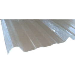 Mccover - Plaque type bac acier 1045 en polyester - Coloris - Translucide, Largeur - 105 cm, Longueur - 250 cm